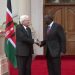 Mattarella a Nairobi incontra il presidente del Kenya