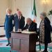 Vella in Irlanda incontra il presidente Higgins