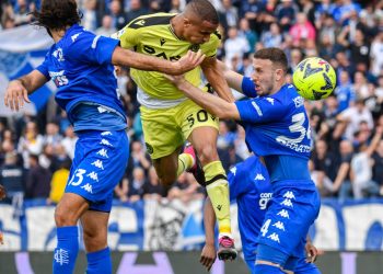 L’Udinese torna a vincere, Becao manda l’Empoli ko