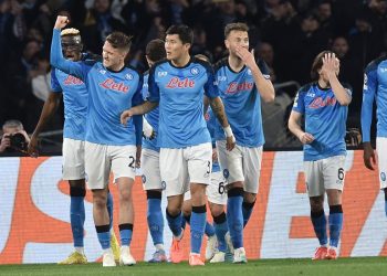 Napoli-Eintracht 3-0, partenopei ai quarti di Champions