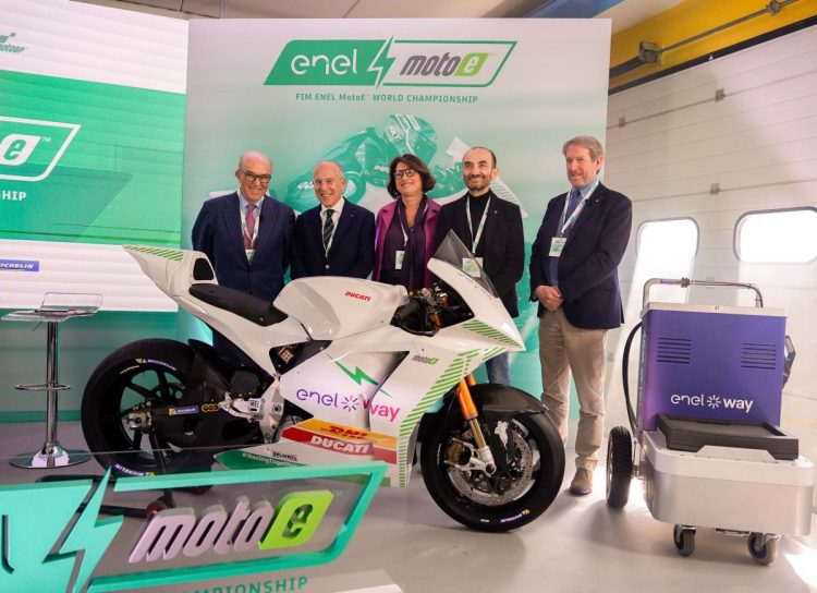 Presentato a Vallelunga il FIM Enel MotoE World Championship 2023