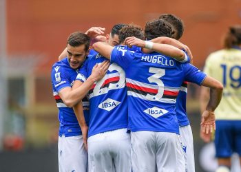 Sampdoria-Verona 3-1, blucerchiati attaccati al treno salvezza