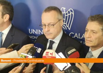 Confindustria, Bonomi “Agenda Calabria importante per tutto il Paese”