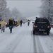 Pullman di turisti bloccato dalla neve sull’Etna, video dei soccorsi