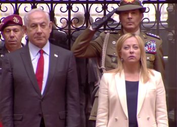 Meloni incontra Netanyahu a Palazzo Chigi