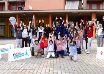 Giovani e sport, a Milano nuova tappa di “Kinder Joy of Moving”