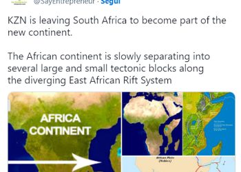 L'Africa si sta dividendo in due continenti: nuovo oceano pronto ad aprirsi