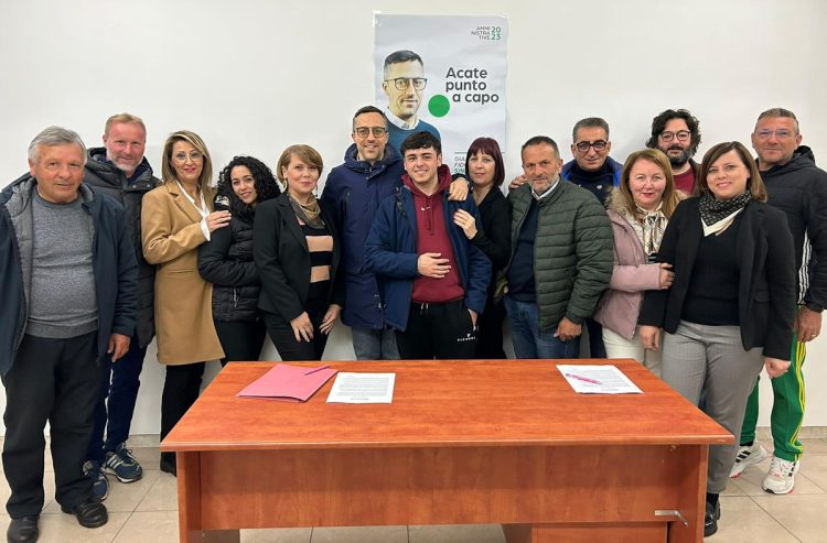 Amministrative Acate, Fidone: Aderisce al progetto l’associazione Mare Dodici