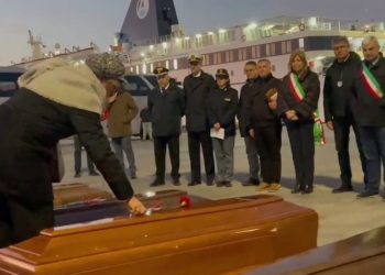 Arrivate a Porto Empedocle quattro salme naufraghi di Lampedusa