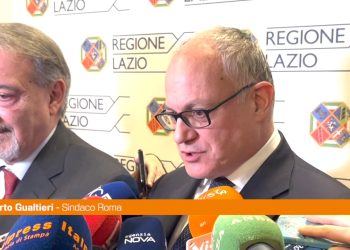 Gualtieri “Con Rocca volontà di collaborazione per Roma e il Lazio”