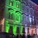 Unità d’Italia, la facciata di Palazzo Madama illuminata col tricolore
