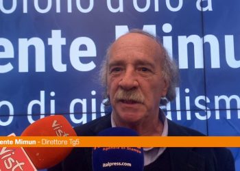 Microfono d’oro Siae a Mimun “Festeggio insieme a tanti amici”