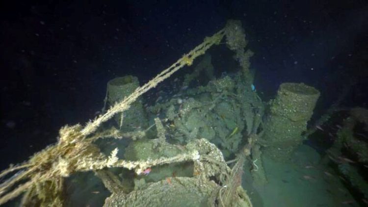 Rimorchiatore Curzola affondato nel 1935 trovato nel mare di Brucoli