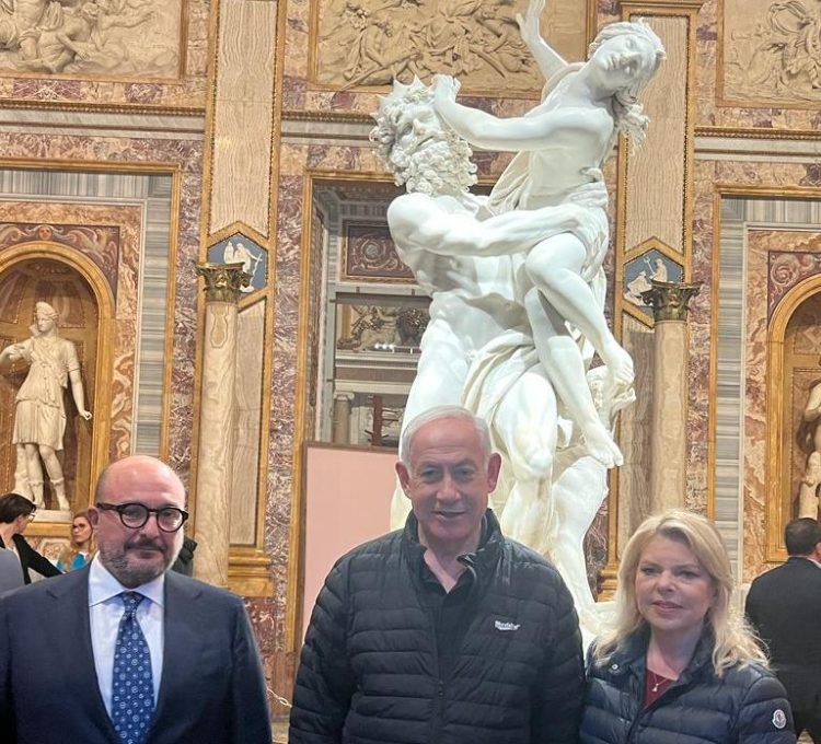 Sangiuliano “Un onore accogliere Netanyahu alla Galleria Borghese”