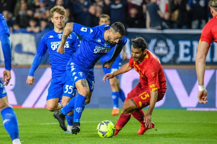 L’Empoli batte il Lecce 1-0, decide un rigore di Caputo
