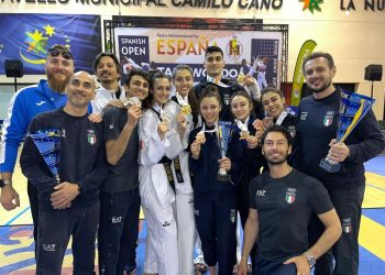 Taekwondo, sette podi per l’Italia allo Spanish Open
