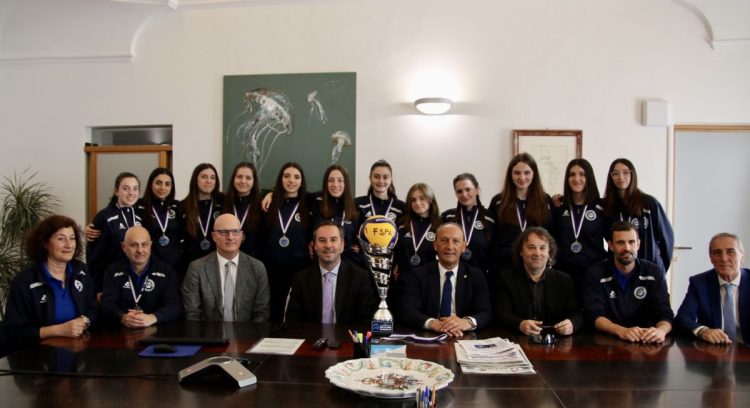 Nazionale U.18 Volley San Marino ricevuta da Lonfernini