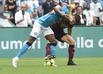La Salernitana frena il Napoli, festa scudetto rinviata