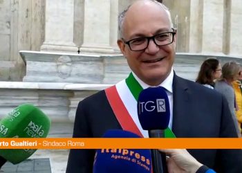 Gualtieri “Restituiamo la bellissima Dea Roma”