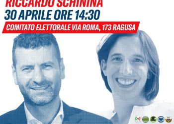Elly Schlein domani a Ragusa per il candidato Riccardo Schininà