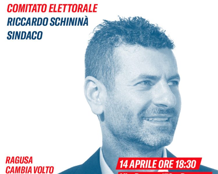 Ragusa, inaugurazione del comitato elettorale di Riccardo Schininà