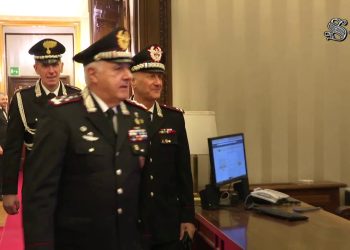 Senato, La Russa riceve il comandante dei Carabinieri Luzi