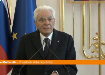 Mattarella “Sostegno sotto ogni profilo all’Ucraina”
