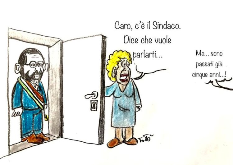 Vignetta satirica elezioni comunali Ragusa