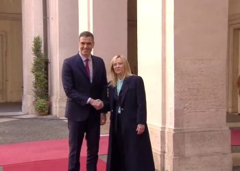 Italia-Spagna, Meloni riceve Sánchez a Palazzo Chigi