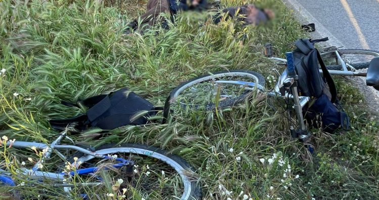 Incidente ad Acate: feriti tre ciclisti