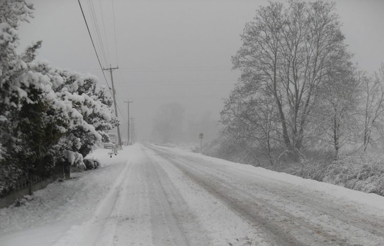 Maltempo in Sicilia: temporali, freddo e neve