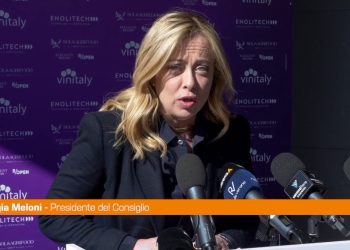 Vinitaly, Meloni “Nostro dovere sostenere il settore”