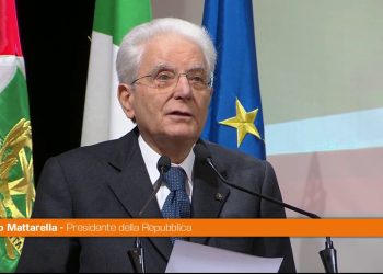 Mattarella “La Costituzione è figlia della lotta antifascista”
