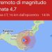 Forte terremoto a Catania, scossa avvertita a Siracusa e Ragusa