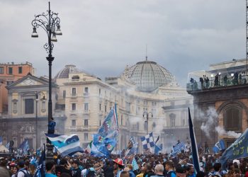 Scudetto al Napoli dopo 33 anni, grande festa azzurra