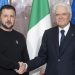 Mattarella incontra Zelensky “La pace non deve essere una resa”