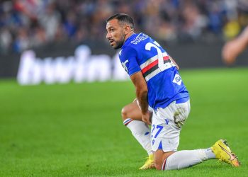Orgoglio Samp, 2-2 contro il Sassuolo. Quagliarella in lacrime
