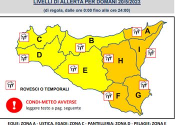 Maltempo, allerta arancione a Ragusa, Siracusa, Catania e Messina