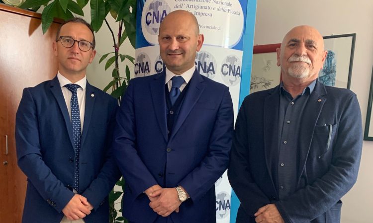 Il Questore di Ragusa Vincenzo Trombadore ricevuto dalla Cna