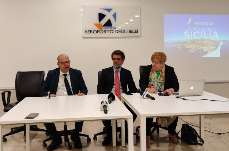 Aeroporto Comiso: presentati i nuovi voli Aeroitalia
