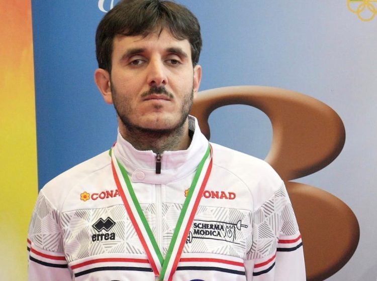Carmelo Gurrieri medaglia di bronzo ai campionati italiani scherma non vedenti