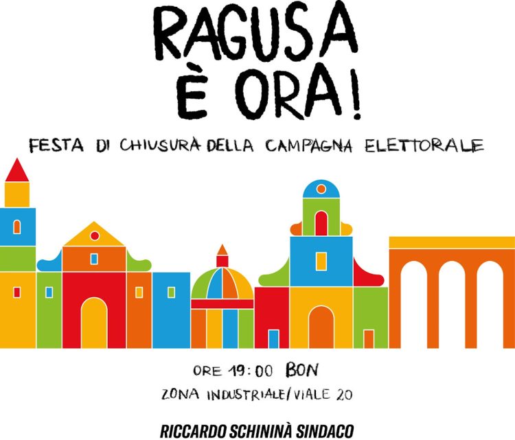 Ragusa: Riccardo Schininà, festa di chiusura venerdì h 19 al BON