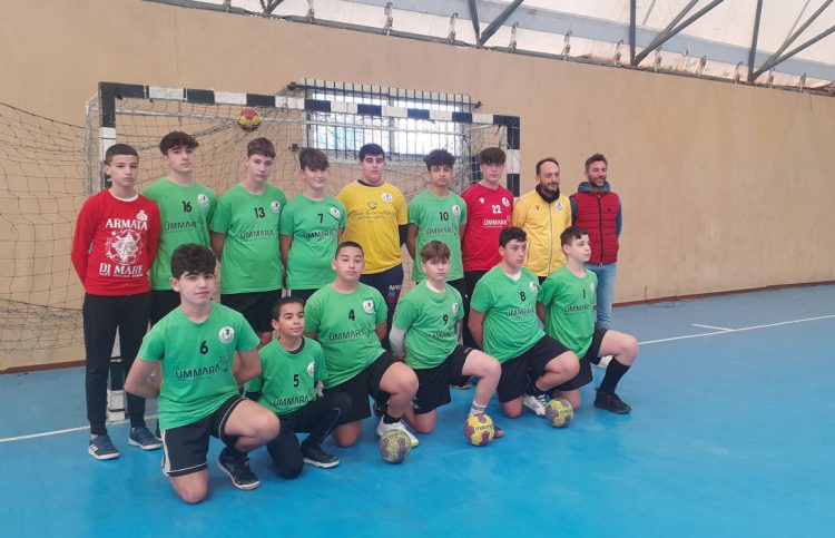 Pallamano Under 15 Asd Handball Scicli Social spareggio per qualificazione Final Eight