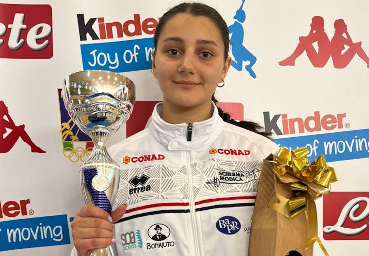 Scherma Modica: Maucieri, Aprile, Palermo e Tidona sul podio a Trapani nelle qualifiche regionali Gold