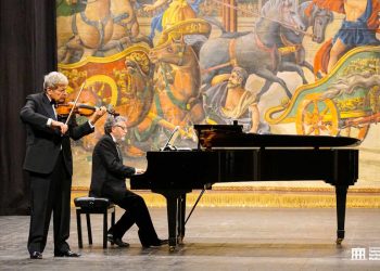 Uto Ughi e Francesco Nicolosi al Teatro Garibaldi di Modica