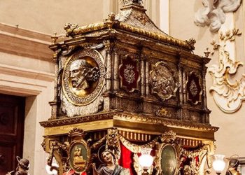 Ragusa, l'Arca Reliquaria d'argento di San Giovanni Battista sarà restaurata
