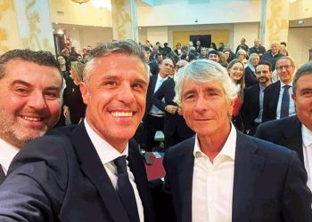 Il ministro dello Sport Andrea Abodi a Ragusa per il candidato Giovanni Cultrera