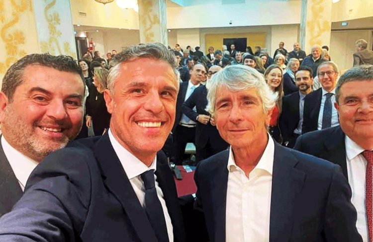 Il ministro dello Sport Andrea Abodi a Ragusa per il candidato Giovanni Cultrera
