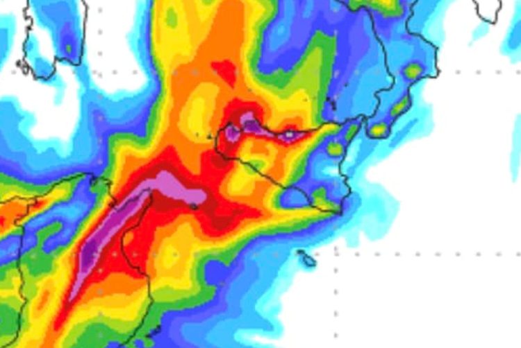 Forte maltempo in arrivo in Sicilia: temporali e tempeste di vento