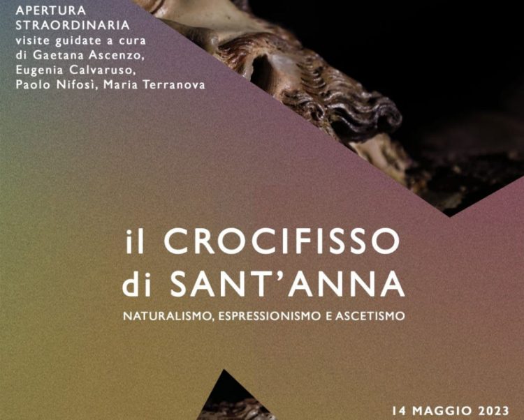 Modica, crocifisso della chiesa di Sant’Anna: domenica visite guidate